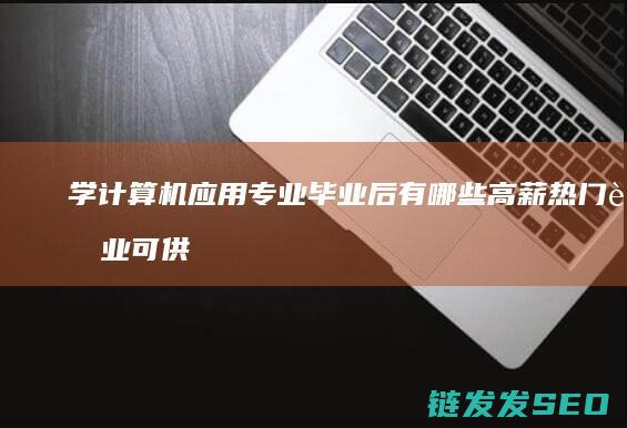学计算机应用专业毕业后有哪些高薪热门职业可供选择 (学计算机应用可以从事什么职业)