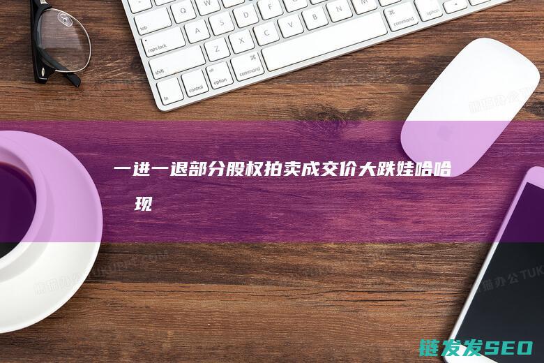 一进一退部分股权拍卖成交价大跌娃哈哈又现