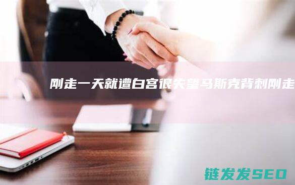 刚走一天就遭白宫很失望马斯克背刺刚走