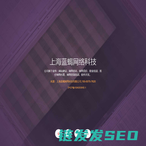 上海蓝蝎网络科技有限公司