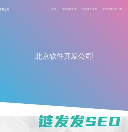 北京软件外包公司