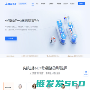 公私联动的一体化智能营销平台