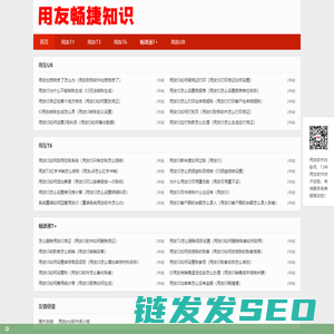 用友畅捷知识