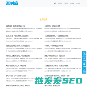 明鸿电商