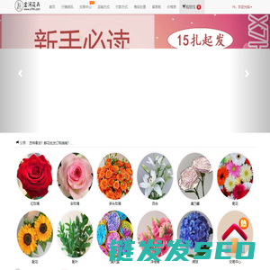 云南金河花卉鲜花批发网