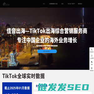 TikTok短视频出海营销服务商官网