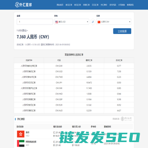 汇率换算
